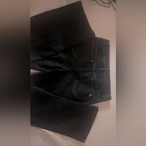 Black with White Vip Jeans